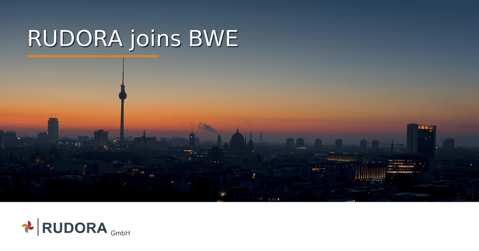 RUDORA GmbH joins BWE